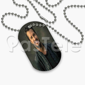 Luke Bryan Custom Art Personalized Dog Tags ID Name Tag Pet Tag