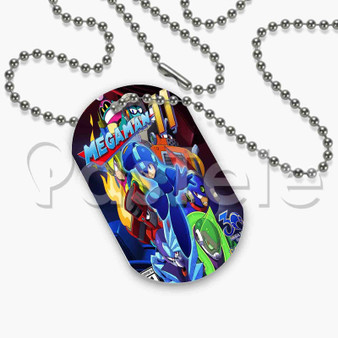 Mega Man 11 Custom Art Personalized Dog Tags ID Name Tag Pet Tag