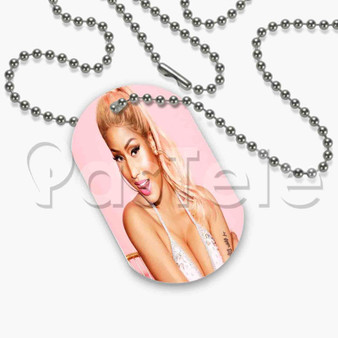 Nicki Minaj Custom Art Personalized Dog Tags ID Name Tag Pet Tag