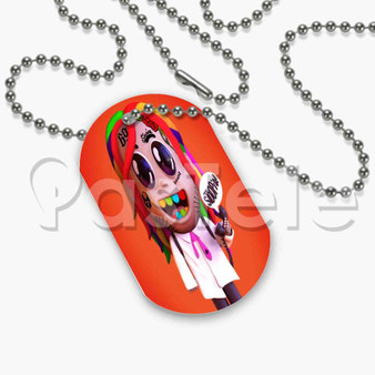 Tekashi 6ix9ine Custom Art Personalized Dog Tags ID Name Tag Pet Tag