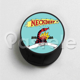 Neck Deep Custom Round Cell Phone Folding Finger Holder