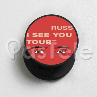 Russ I See You Tour Custom Round Cell Phone Folding Finger Holder
