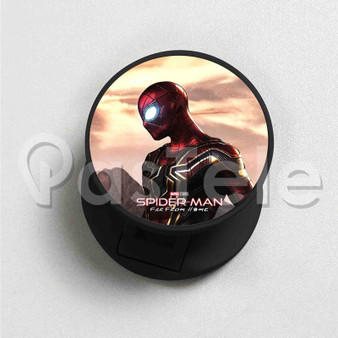 Spider Man Far From Home Custom Round Cell Phone Folding Finger Holder