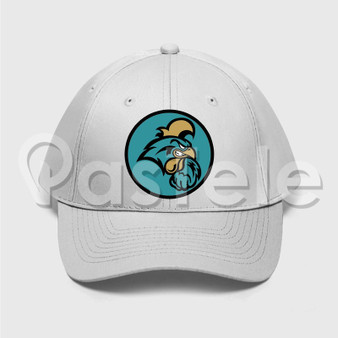 Coastal Carolina Chanticleers Custom Unisex Twill Hat Embroidered Cap Black White