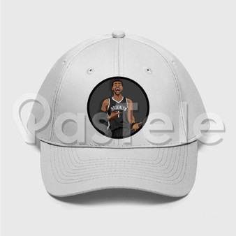 D Angelo Russel Custom Unisex Twill Hat Embroidered Cap Black White