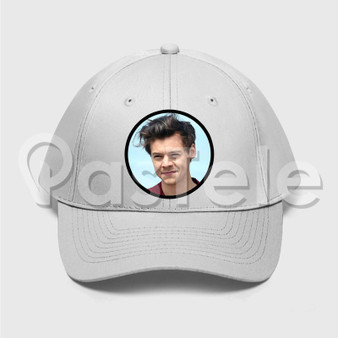 Harry Styles 2 Custom Unisex Twill Hat Embroidered Cap Black White