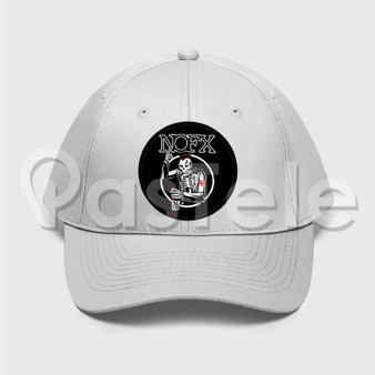 Nofx 30 Years Custom Unisex Twill Hat Embroidered Cap Black White