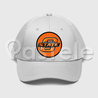 Oklahoma State Cowboys Custom Unisex Twill Hat Embroidered Cap Black White