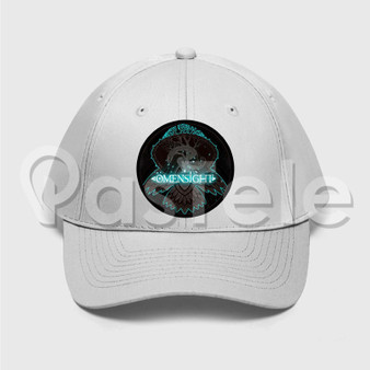 Omensight Custom Unisex Twill Hat Embroidered Cap Black White