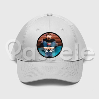 Rex Orange County Custom Unisex Twill Hat Embroidered Cap Black White