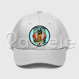 Scooby Doo Custom Unisex Twill Hat Embroidered Cap Black White