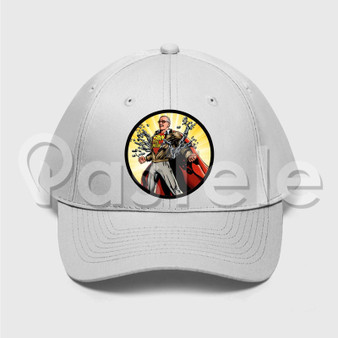 Stan Lee Stan The Man Custom Unisex Twill Hat Embroidered Cap Black White