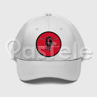 Texas Tech Red Raiders 2 Custom Unisex Twill Hat Embroidered Cap Black White