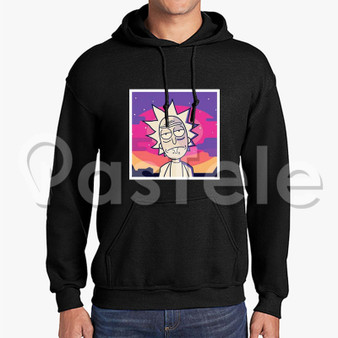 Rick Sanchez Rick and Morty Custom Unisex Hooded Sweatshirt Crew Hoodies Jacket Hoodie Cotton Polyester