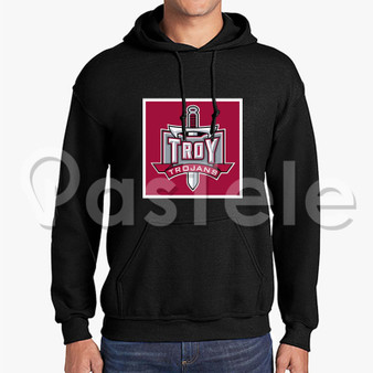 Troy Trojans Custom Unisex Hooded Sweatshirt Crew Hoodies Jacket Hoodie Cotton Polyester