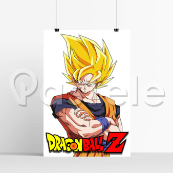 Goku Super Saiyan Dragon Ball Z Anime Silk Poster Wall Decor 20 x 13 Inch 24 x 36 Inch