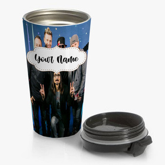 Pastele Backstreet Boys Custom Personalized Name Stainless Steel Travel Mug