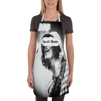 Pastele Diz Sticky Fingers Custom Personalized Name Kitchen Apron