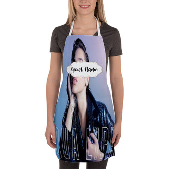 Pastele Dua Lipa Custom Personalized Name Kitchen Apron