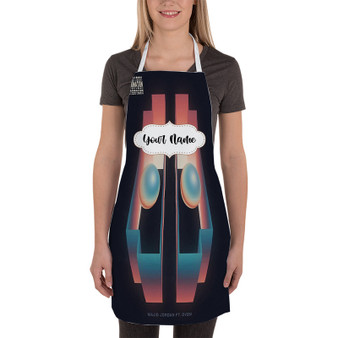 Pastele Majid Jordan Feat dvsn My Imagination Custom Personalized Name Kitchen Apron