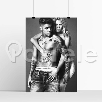 Justin Bieber Calvin Klein Silk Poster Wall Decor 20 x 13 Inch 24 x 36 Inch