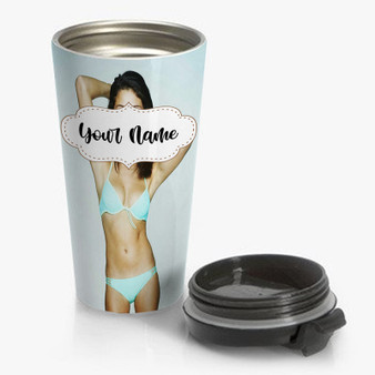 Pastele Selena Gomez Great Custom Personalized Name Stainless Steel Travel Mug