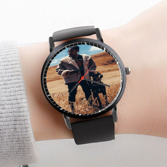 Pastele Travis Scott Watch Custom Unisex Black Quartz Watch Premium Gift Box Watches