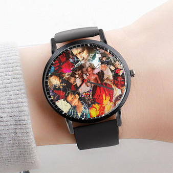 Pastele Trippie Redd A Love Letter To You Watch Custom Unisex Black Quartz Watch Premium Gift Box Watches