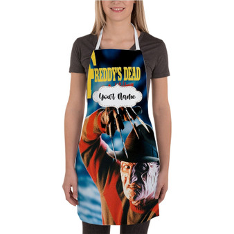 Pastele A Nightmare on Elm Street Freddy s Dead The Final Nightmare 2 Custom Personalized Name Kitchen Apron