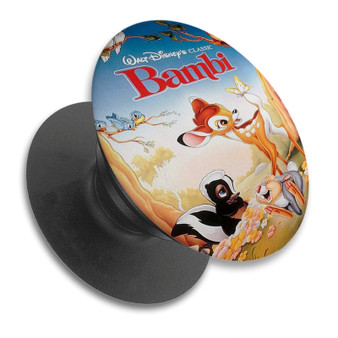 Pastele Disney Bambi Custom Personalized PopSockets Phone Grip Holder Pop Up Phone Stand