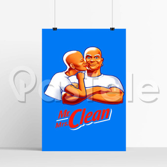 Mr and Mrs Clean Silk Poster Wall Decor 20 x 13 Inch 24 x 36 Inch