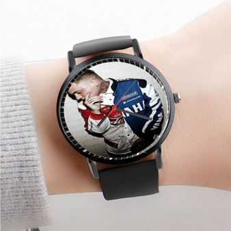 Pastele Blackbear Watch Custom New Unisex Black Quartz Watch Premium Gift Box Watches