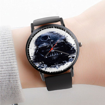 Pastele Darth Vader Star Wars Watch Custom Unisex Black Quartz Watch Premium Gift Box Watches