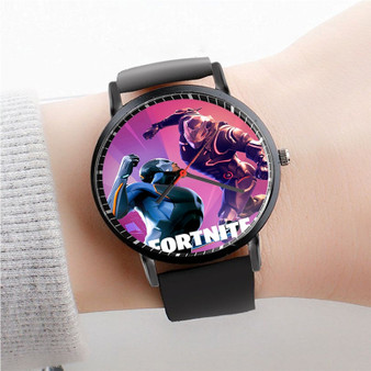 Pastele Omega vs Carbide Fortnite Battle Royale Watch Custom Unisex Black Quartz Watch Premium Gift Box Watches