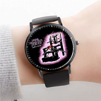 Pastele The Black Keys Let s Rock Watch Custom Unisex Black Quartz Watch Premium Gift Box Watches