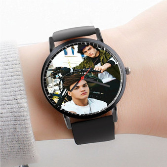 Pastele The Dolan Twins 2 Watch Custom Unisex Black Quartz Watch Premium Gift Box Watches