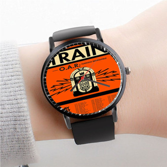 Pastele Train Play That Song Tour Watch Custom New Unisex Black Quartz Watch Premium Gift Box Watches