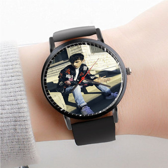 Pastele Troye Sivan Watch Custom New Unisex Black Quartz Watch Premium Gift Box Watches