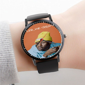 Pastele Tyler The Creator Watch Custom New Unisex Black Quartz Watch Premium Gift Box Watches