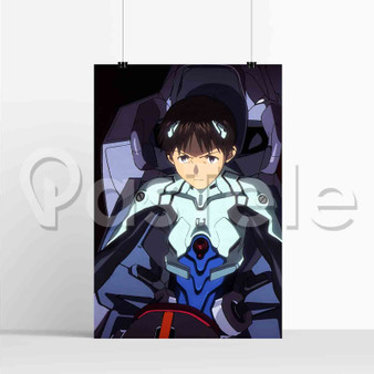 Shinji Ikari Neon Genesis Evangelion 2 Silk Poster Print Wall Decor 20 x 13 Inch 24 x 36 Inch