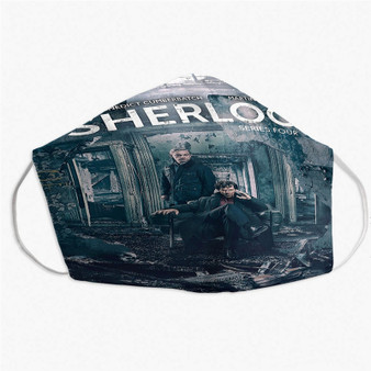 Pastele Sherlock Series 4 Custom Fabric Face Mask Polyester Two Layers Cloth Washable Non-Surgical Protective Face Mask