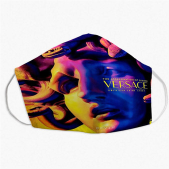 Pastele The Assassination of Gianni Versace season 1 American Crime Story Custom Fabric Face Mask Polyester Two Layers Cloth Washable Non-Surgical Protective Face Mask