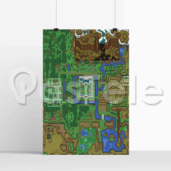 The Legend of Zelda A Link to the Past 2 Silk Poster Print Wall Decor 20 x 13 Inch 24 x 36 Inch