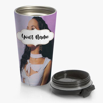 Pastele Aaliyah Custom Personalized Name Steinless Steel Travel Mug