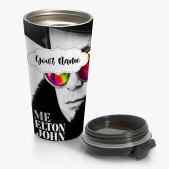 Pastele Me Elton John Custom Personalized Name Steinless Steel Travel Mug