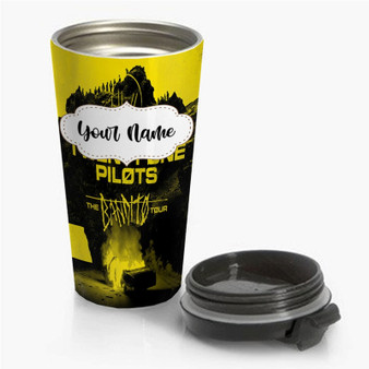 Pastele Twenty One Pilots The Bandito Tour Custom Personalized Name Steinless Steel Travel Mug