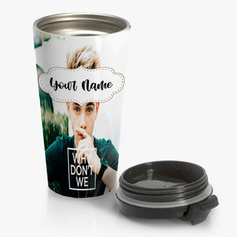 Pastele Corbyn Besson Why Don t We Art Custom Personalized Name Steinless Steel Travel Mug