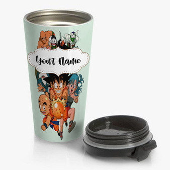 Pastele Dragon Ball Custom Personalized Name Steinless Steel Travel Mug