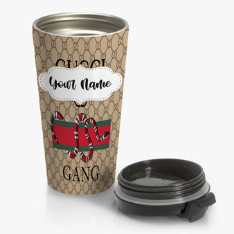 Pastele Gucci Gang Custom Personalized Name Steinless Steel Travel Mug