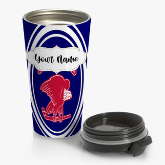 Pastele St Louis Eagles NHL Newest Art Custom Personalized Name Steinless Steel Travel Mug